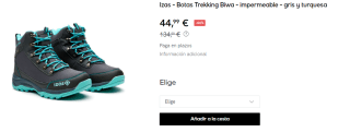 Botas Trekking Izas Biwa por 44.99€