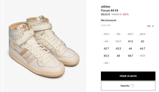 Botines adidas Forum 84 Hi por 47.6€