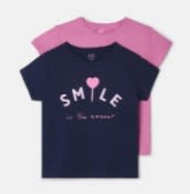 Recopilación de Pack 2 camisetas niña por 4€