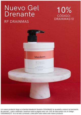 10% Dto en nuevo gel Drenante de Masderm