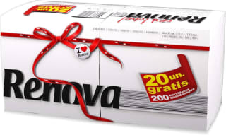 200 Servilletas Renova de Papel Red Label por 1€