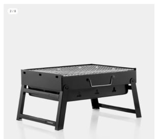 Barbacoa Plegable Portátil para Carbón BearBQ InnovaGoods (Cuenta Nueva 11.05€)