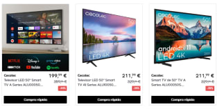 Precios mínimos televisores Cecotec ofertazas