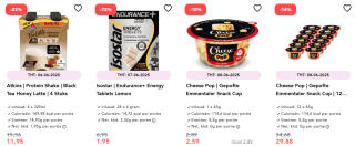 Tot 72% korting op outlet items bij Dieetwebshop