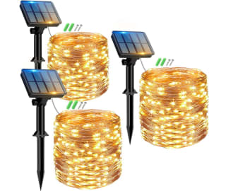 3 Luces solares Led 8 modos de iluminación por solo 13,49€