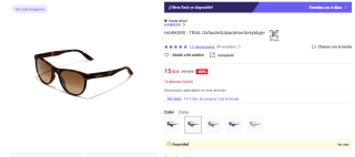 Gafas de sol unisex Hawkers Trail por 15,97€