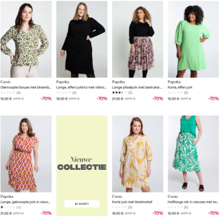 Tot 70% korting in de Cassis&Paprika outlet