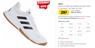 Zapatillas de Mujer adidas Court Flight por 29.99€