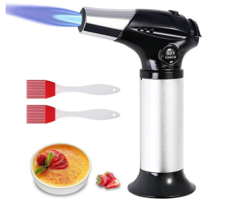 Soplete de cocina y 2 cepillos de silicona a solo 10,99€