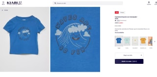 Camisetas para bebé por 2€ desde Kiabi