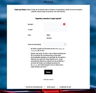 Muestras Gratis de Luna Rossa de Prada