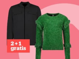 2+1 gratis op truien en vesten voor dames, heren en kids bij Bol.com