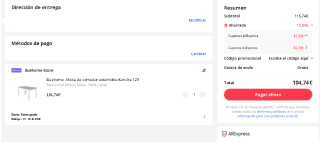 Mesa de comedor extensible Kendra 123 por 104,74€