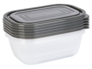 LIVARNO home Vershouddozenset 0,5 l / 1 l / 2 l / 2,5 l voor €1,99 bij de Lidl