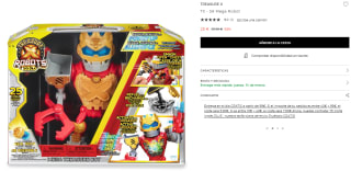 Treasure X - Mega Robot, juguete con más de 25 niveles de aventura, sonidos, música y luces por 25€