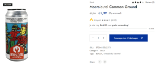 Moersleutel Common Ground voor €5,39