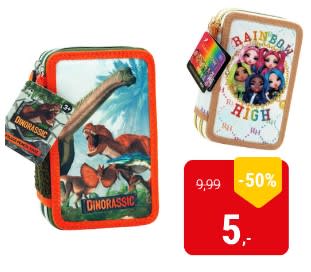 2-Vaks Etui Rainbow High of Dinorassic voor €5 bij Lobbes