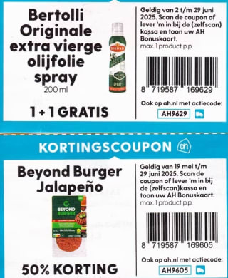 Diverse Kortingscoupons Allerhande mei / juni 2025 van de AH