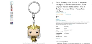 llavero Funko Pop, Keychain: Shazam 2- Hespera por 4,35€