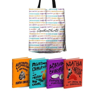 Coleção de Livros: Agatha Christie Clássicos + Ecobag - R$ 131,99