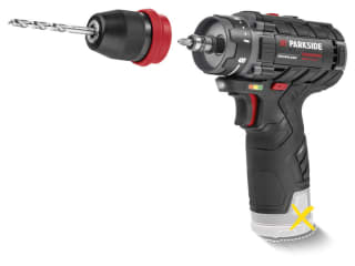 PARKSIDE PERFORMANCE® Accu-schroefboormachine 12V zonder accu voor €13,99 in de Lidl webshop