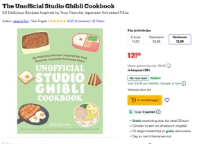 The Unofficial Studio Ghibli kookboek voor €12,99 bij Bol