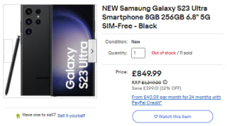 Achieve Samsung S23 Ultra smartphone as low as £774.99 at eBay