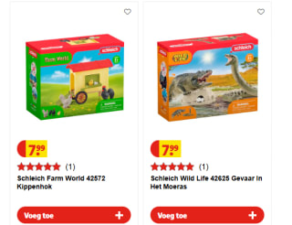 Schleich FARM WORLD - Kippenhok of gevaar in het moeras voor €7,99 bij Kruidvat