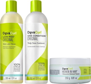 Kit para cabelo da Deva Curl Original + Heaven in Hair - R$ 274,90