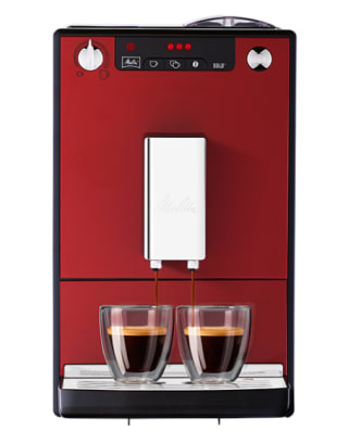 Melitta Solo Chili-red E950-204 volautomatische espressomachine voor €259 bij Mellita