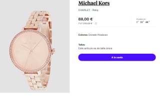 Reloj para Mujer Michael Kors CHARLEY por 79.2€