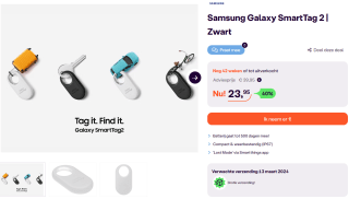 Samsung Galaxy SmartTag 2 voor €23,95 bij iBOOD