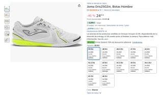 Joma Máxima Zapatillas Fútbol Sala por 24,35€