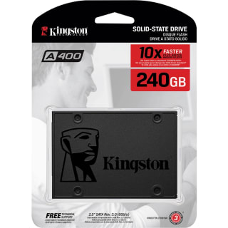 SSD da Kingston, modelo A400 de 240GB - R$ 169,99