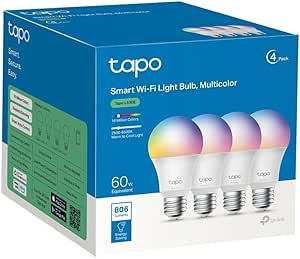 Pack x4 Bombilla LED TP-Link Tapo L530E por 26,99€