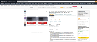 Kit de Creme Facial da L'Oréal com fator 20 de 49g - R$ 62,91