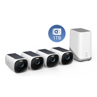 eufyCam S330 (eufyCam 3) 4-Cam Kit + 1 TB Hard Drive voor €690 dmv code bij Eufy