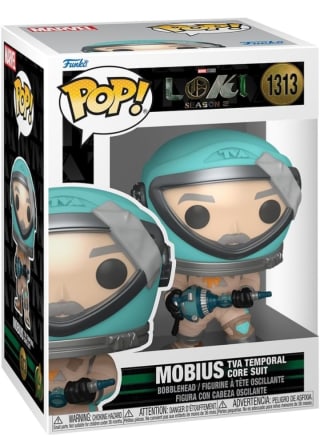 Funko Pop Marvel Loki Mobius 1313 por 3,95€.