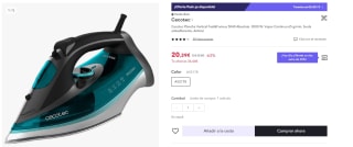 Cecotec hasta 63% descuento en secador, plancha, aspirador y mas cosas precios muy baratos
