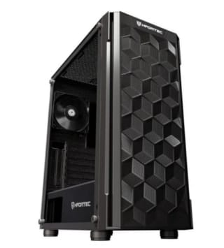 Caja Nfortec Azir Black Cristal templado USB 3.0 por 52.95€