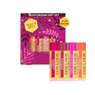 Burt's Bees Juego de bálsamos labialespaquete múltiple de regalo melocotón dulce sandía granada y pitahaya y limón 4 x 4,25 g por 6,30€