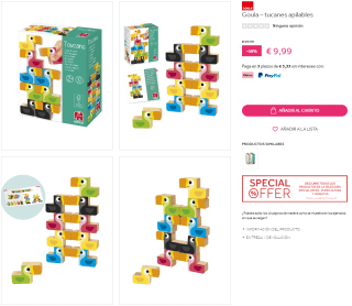 Juegos Goula - Baby Shapes (varios modelos) por 9,99€