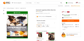 Juego Overwatch Legendary Edition Xbox One por 3,99€