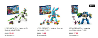 20% extra korting op Lego Dreamzzz bij Intertoys