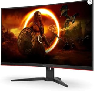 AOC Monitor Gaming CQ32G2SE- 32" Curved 1500R QHD, 165Hz por 236,90€