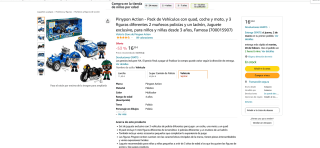 Pack de Vehículos Pinypon Action con quad coche y moto,y 3 figuras por 16,32€