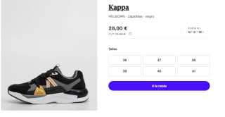 Zapatillas Kappa HOLBORN por 28€