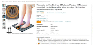 Masajeador de Pies Eléctrico por 14.78€