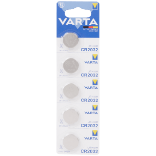 Piles VARTA CR2032 x5 à 1,99€