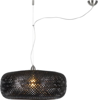 GOOD&MOJO Hanglamp Palawan Bamboe Zwart 60cm voor €37,69 bij Bol